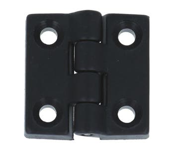 Opliggend kunststof scharnier PA 32x32 mm, Verzenden, Nieuw