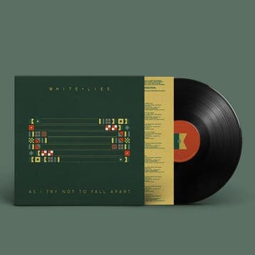 lp nieuw - white lies - AS I TRY NOT TO FALL APART (nieuw), Verzenden, Zo goed als nieuw, Overige formaten