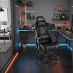 Premium racing bureaustoel Twink - zwart, Huis en Inrichting, Bureaus, Verzenden, Nieuw