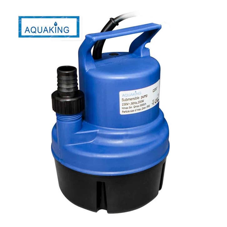 Aquaking dompelpomp Q2007 - 4000 l/h opvoerhoogte 5 meter, Tuin en Terras, Waterpompen, Nieuw, Ophalen of Verzenden