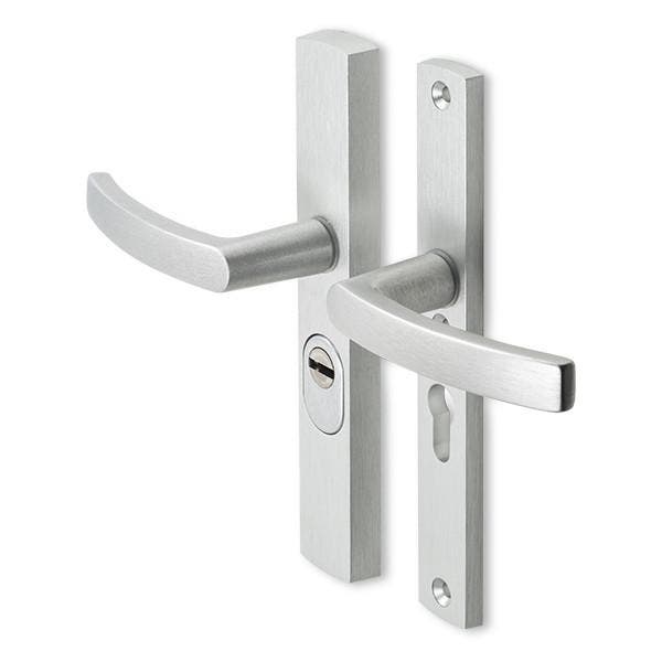 Veiligheidsbeslag met kruk | AXA | Curve Plus | 55 mm, Doe-het-zelf en Verbouw, Hang- en Sluitwerk, Nieuw, Verzenden