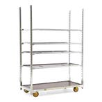 Gebruikte Deense karren Bloemenwagen / Deense kar met 4, Ophalen of Verzenden, Nieuw