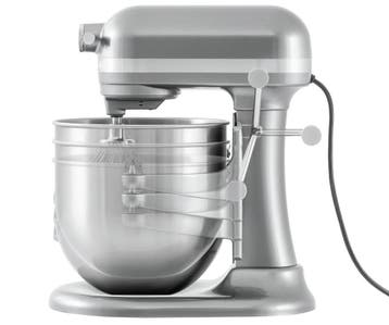Bartscher KitchenAid 5KSM70JPX | 6,6L | 11 Snelheden | Komli, Ophalen of Verzenden, Nieuw in verpakking