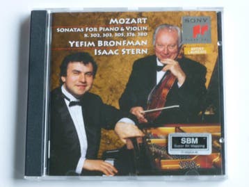 Mozart - Sonatas for Piano & Violin / Yefim Bronfman, Isaac, Cd's en Dvd's, Cd's | Klassiek, Ophalen of Verzenden, Zo goed als nieuw