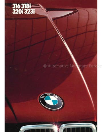 1985 BMW 3 SERIE SEDAN BROCHURE NEDERLANDS, Boeken, Nieuw, BMW, Author