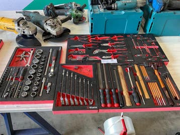 Online veiling: Würth, handgereedschapsets, Nieuw
