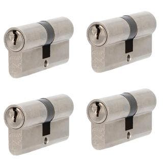 Deurbeslag | Cilinder | Nemef NF3+ | 30/30 mm | 4 stuks, Doe-het-zelf en Verbouw, Hang- en Sluitwerk, Nieuw, Verzenden