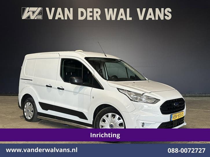 Ford Transit Connect L1 H1 | Lease vanaf 189,- p/mnd, Auto's, Ford, Dealer onderhouden, Te koop, Handgeschakeld, Diesel, Wit, Euro 6