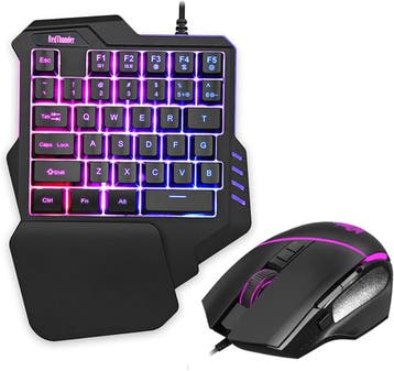 Gaming Toetsenbord & Muis Set | RGB | Retourdeal 45% Korting, Gaming toetsenbord, Ophalen of Verzenden, Zo goed als nieuw, RedThunder