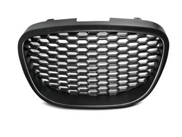 Carnamics Grille | Seat Leon 05-09 5-d |  zwart mat, Verzenden, Nieuw