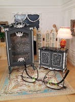 fait main - Poppenhuis Lot de 4 miniatures de collection