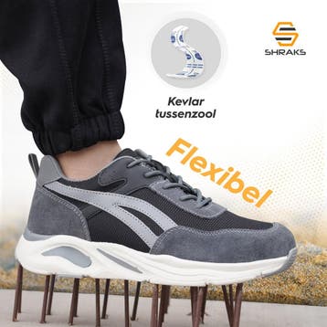 Shraks Nova Veiligheidsschoenen 42 - Werkschoenen voor Dames, Ophalen of Verzenden, Zo goed als nieuw