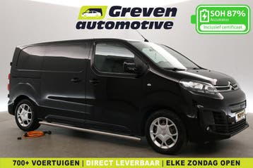 Citroën ë-Jumpy 75 kWh L2H1 | Snelladen | SOH 87% | Airco |, Automaat, Citroën, Zwart, Elektrisch