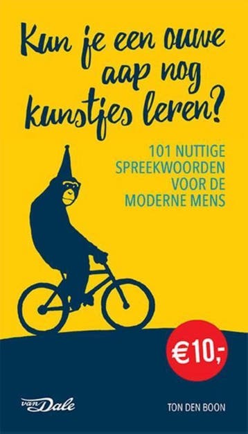 Kun je een ouwe aap nog kunstjes leren? - Ton den Boon, Verzenden, Zo goed als nieuw, Ton den Boon