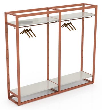 *TIP*  Bigshop kit8807 - H1850 - 2 span - koper met witte, Ophalen of Verzenden
