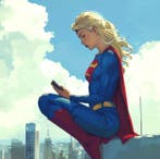 CREATIVE_HUB - Superwoman chat addiction, Nieuw