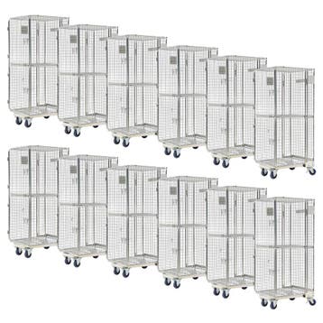 Anti-diefstal rolcontainer a-frame nestbaar, Ophalen of Verzenden, Nieuw