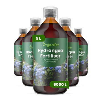 Hortensia Vloeibare meststof - 5x1 liter, Verzenden, Mest
