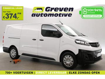 Opel Vivaro-e 75 kWh L3H1 | Snelladen | SOH 94% | Airco |, Automaat, Wit, Elektrisch, Opel