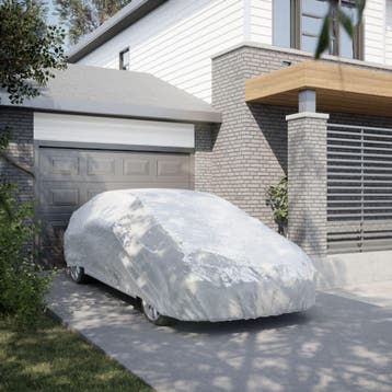 vidaXL Autohoes voor sedan met gespriemen XL volledig, Auto diversen, Auto-accessoires, Verzenden, Nieuw