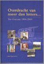 OVERDRACHT VAN MEER DAN LETTERS 9789023236542 J. Hagedoorn, Verzenden, Gelezen, J. Hagedoorn