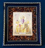 Barnsteen - Unique Amber picture icon Wall decoration - Home