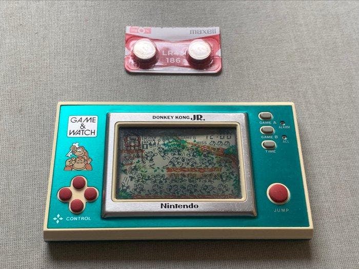 Nintendo - Game & Watch - Wide Screen - Donkey Kong Jr., Spelcomputers en Games, Spelcomputers | Overige Accessoires