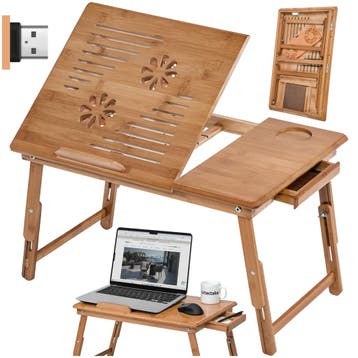 Houten laptoptafel, Verzenden, Nieuw