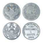 Polen, Congress Kingdom. Nicolas I. 1 Zloty - 15 Kopecks 2x