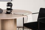 Eettafel - Fran - 110 cm - White Wash - Jörn, Huis en Inrichting, Tafels | Eettafels, Verzenden, Nieuw