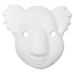 Papieren koala masker - Feestmaskers overige, Ophalen of Verzenden, Nieuw