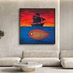 Denis Kuvayev (1971) - Fish and Boat - XL