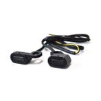 Richtingaanwijzers | Stuurmontage | LED | Zwart | Getint Gla, Verzenden, Nieuw