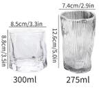 Twist Design Iced Coffee Glas – Modern Drinkglas, Verzenden, Nieuw
