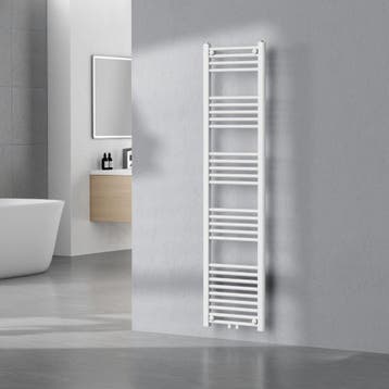 [neu.haus] Handdoekradiator Voss 160x40x3 cm wit, Verzenden, Nieuw