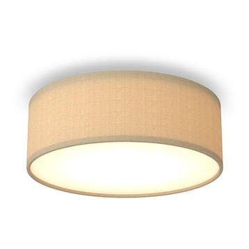 Plafondlamp | Calex | Ø30 cm (E27, Max. 25W, Taupe), Verzenden, Nieuw