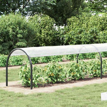 vidaXL Plantenhoes 1,5 x 6 m PE Transparant, Verzenden