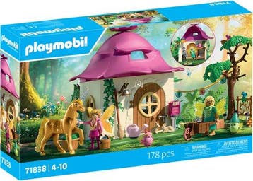 PLAYMOBIL Magische Eenhoorns - Feeënhuis met gouden eenhoorn, Verzenden, Nieuw