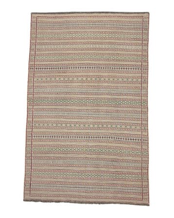 Grote Kelmin Flatweave 300x200 handgeweven wollen vloerkleed,  Perzisch tapijt kelim killim wollen vloerkleed handgeknoopt , Ophalen of Verzenden