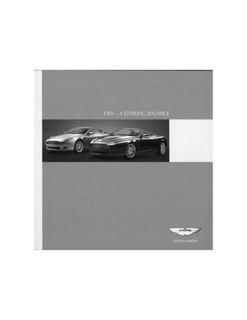 2005 ASTON MARTIN DB9 BROCHURE ENGELS, Boeken, Nieuw, Author