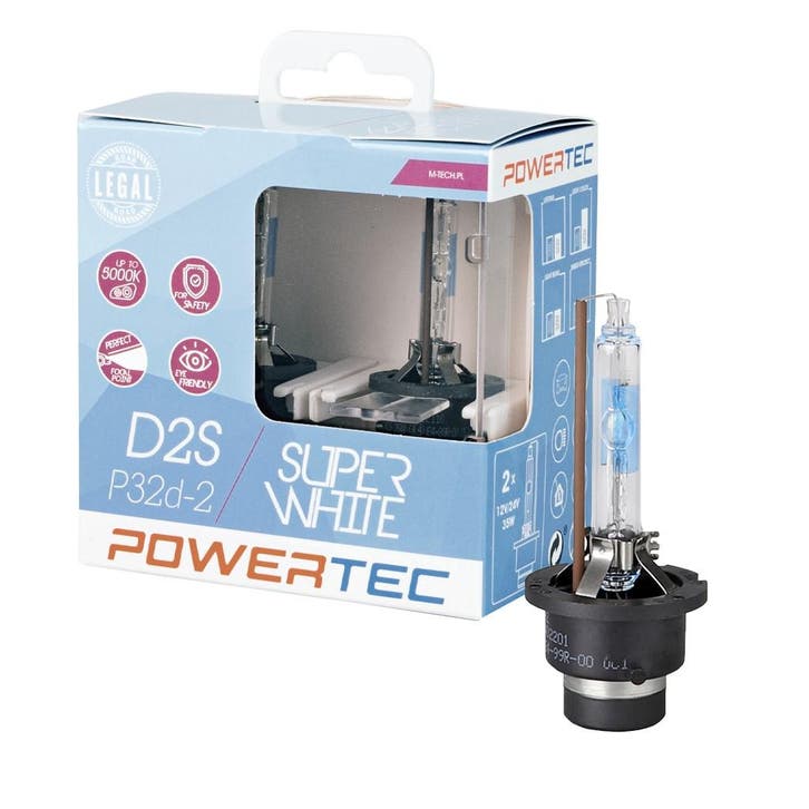Powertec D2S SuperWhite - Set, Auto-onderdelen, Overige Auto-onderdelen, Nieuw, Verzenden