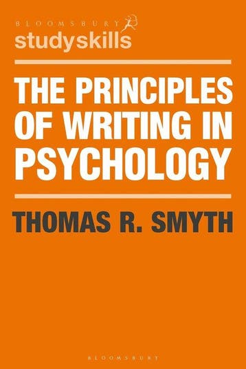 The Principles of Writing in Psychology - The Principles of, Boeken, Ophalen of Verzenden, Nieuw