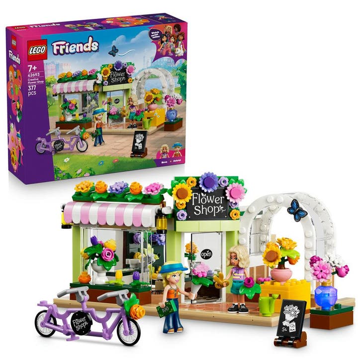 LEGO Friends - Creatieve bloemenwinkel 42693, Kinderen en Baby's, Speelgoed | Duplo en Lego, Ophalen of Verzenden