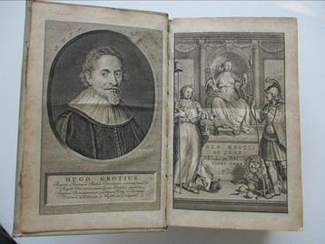 Hugo Grotius - De jure Belli ac Pacis - 1735, Antiek en Kunst