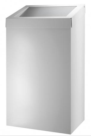 Afvalbak 50 Liter | Wit |  69 (H) x 39 (B) x 25 (D), Verzenden, Nieuw in verpakking