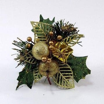 Kerstbijsteker Goud Appel Cadeautje en Besjes doos, Ophalen of Verzenden, Nieuw