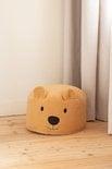 Childhome Teddy Beer Poef – 40x40x25 cm – Zachte Beige P, Kinderen en Baby's, Verzenden, Nieuw
