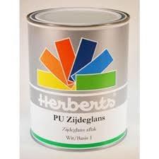 Herberts PU Zijdeglans Verf, Doe-het-zelf en Verbouw, Verf, Beits en Lak, Verzenden, Nieuw