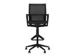 Hoge bureaustoel  voetensteun Stradic Zwart, Huis en Inrichting, Bureaus, Ophalen of Verzenden, Nieuw