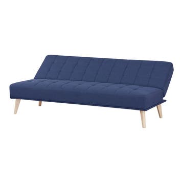 Slaapbank Pukkila 180x86x81 cm Textiel [en.casa], Verzenden, Nieuw